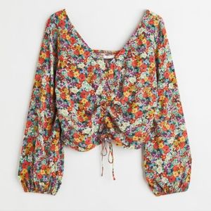 H&M Floral top - NWT